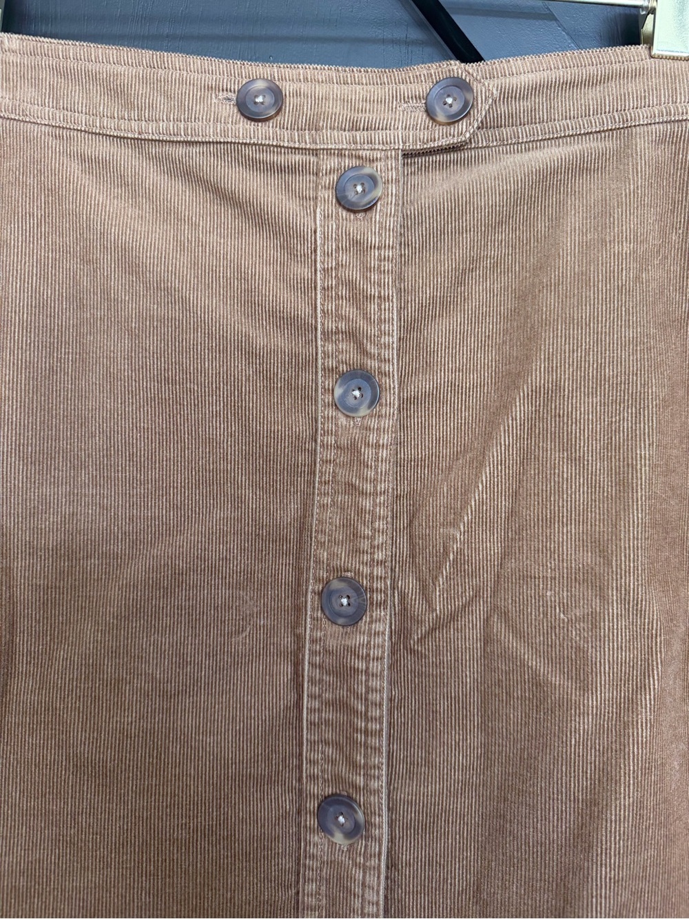 Boden Cecelia Cord Skirt in Brown, Size US 14 - Picture 4 of 11